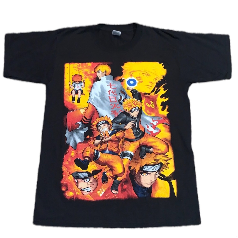 Vintage Naruto Shippuden Road to Hokage Mexican Bootleg Shirt